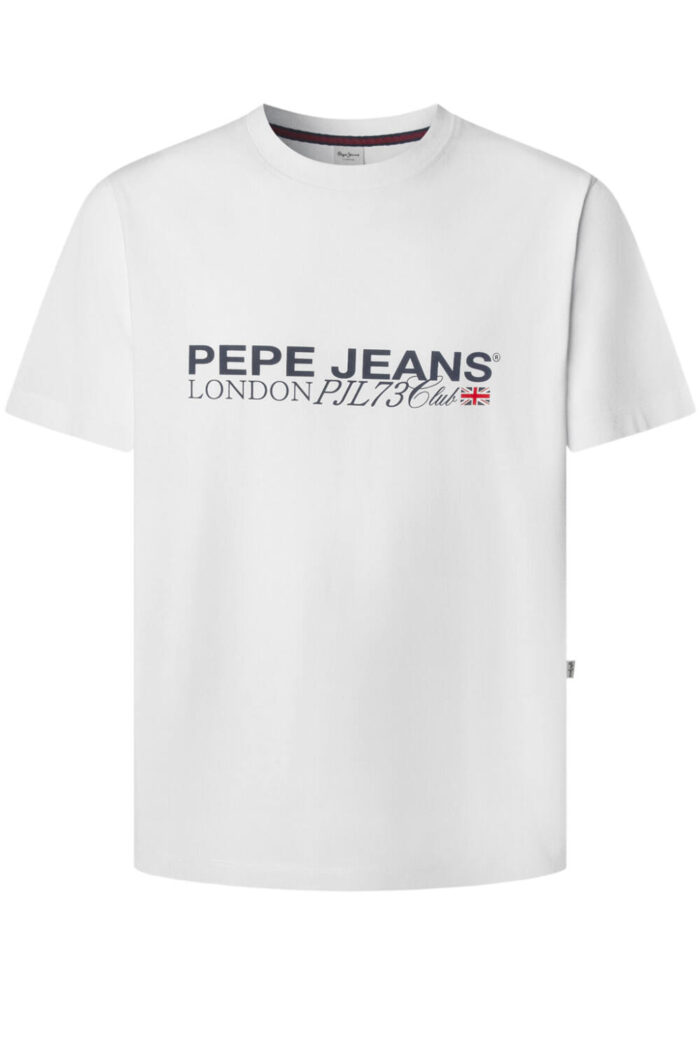 PEPE JEANS MATTHEW MENS T-SHIRT WHITE - Image 4