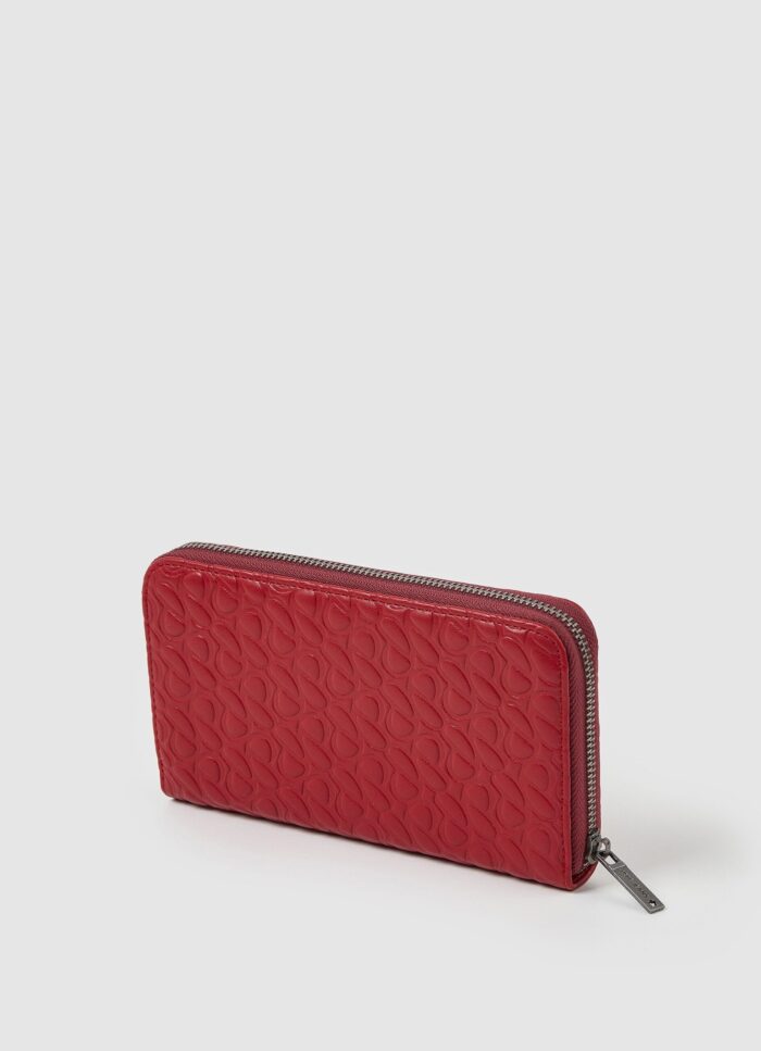 PEPE JEANS KATE ZIPPED WALLET WOMANS RED - Image 2