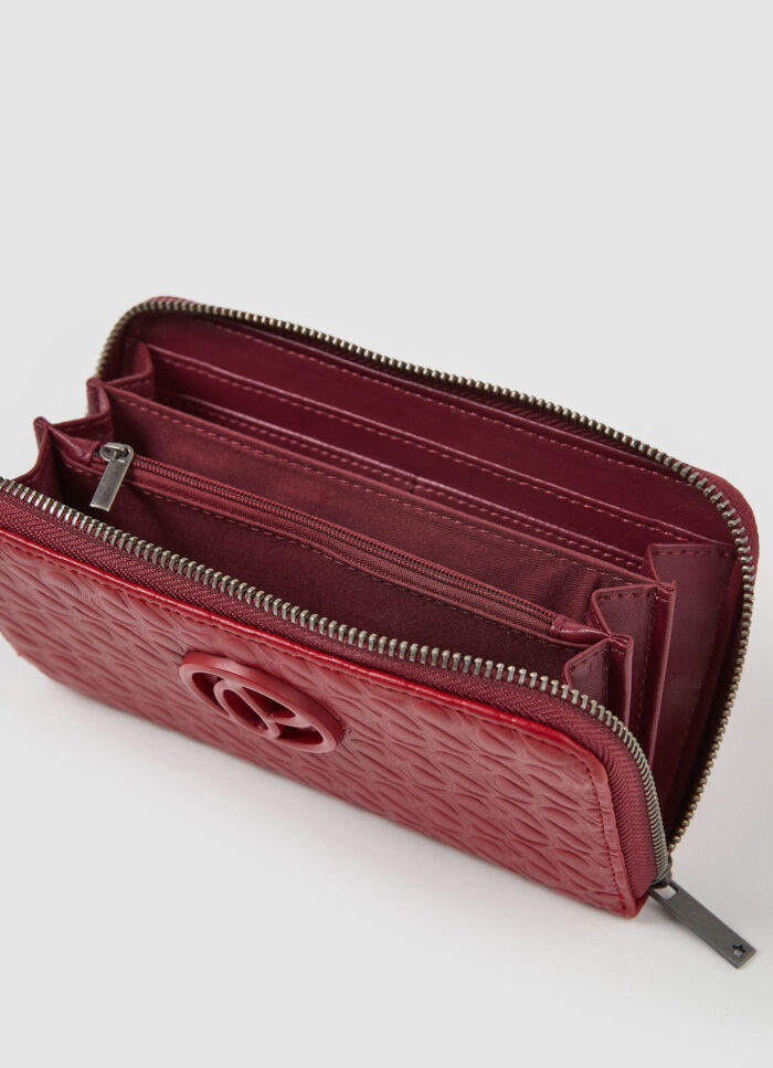 PEPE JEANS KATE ZIPPED WALLET WOMANS RED - Image 3