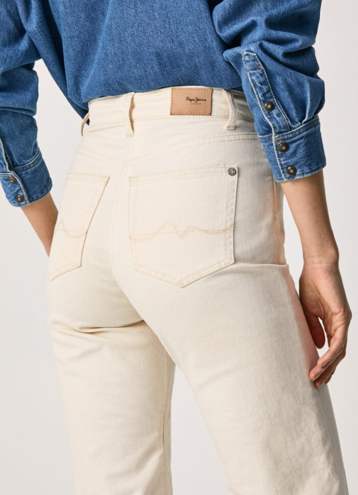 PEPE JEANS WOMANS JEAN LEXA SKY WIDE FIT HIGH WAIST - Image 4