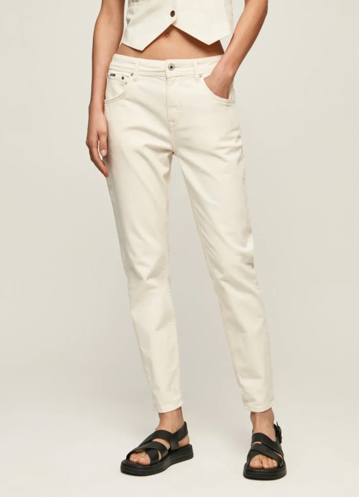 PEPE JEANS WOMANS JENAS VIOLET MOM CARROT - Image 3