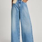 PEPE JEANS WOMANS WIDE FIT JEANS JAIMY