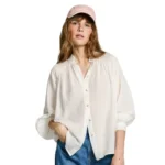 PEPE JEANS WOMENS SHIRT MOUSSE WHITE