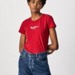 PEPE JEANS ΓΥΝΑΙΚΕΙΟ ΜΠΛΟΥΖΑΚΙ ΚΟΚΚΙΝΟ