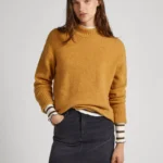 PEPE JEANS TURTLENECK JUMPER CAMEL BEIGE