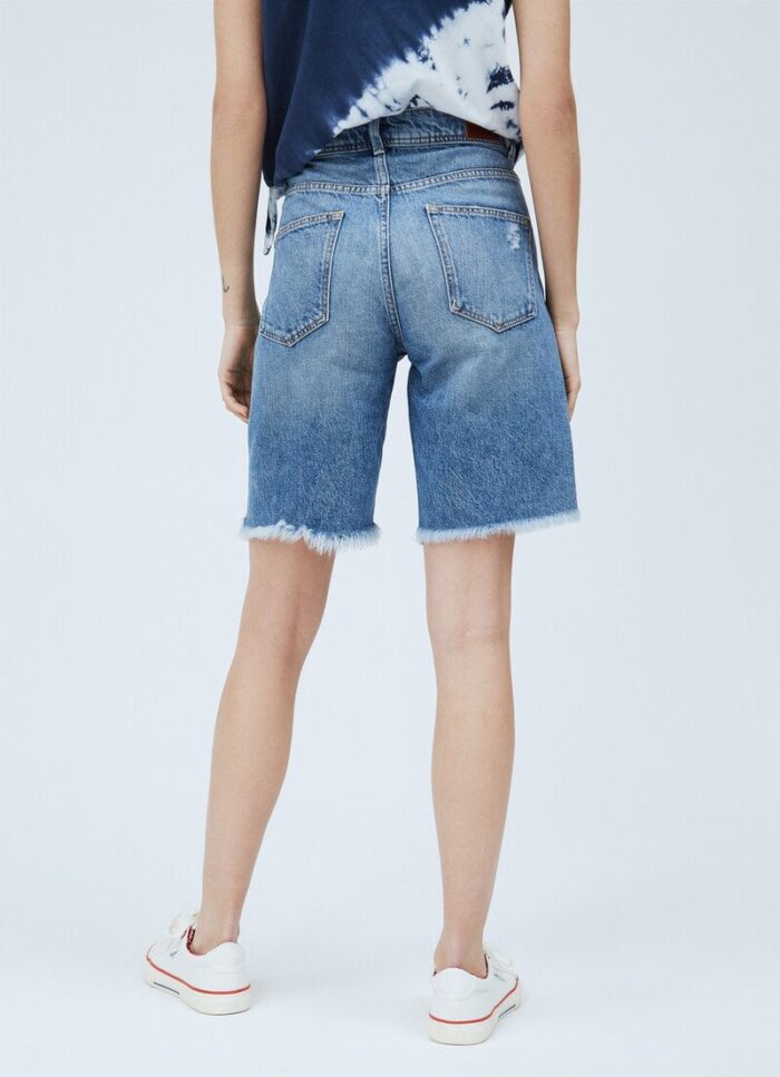 PEPE JEANS VIOLET BERMUDA DENIM SHORTS - Image 2