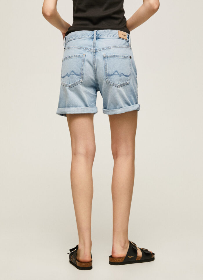 PEPE JEANS WOMANS SHORTS MABLE BOYFRIEND - Image 2