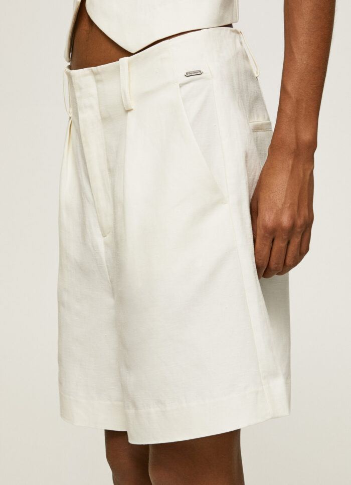 PEPE JEANS WOMANS SHORTS CRUZ MOUSSE - Image 4