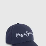 PEPE JEANS UEMBROIDERED LOGO BASIC CAP BLUE