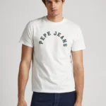 PEPE JEANS WESTEND TEE LOGO PRINT T-SHIRT