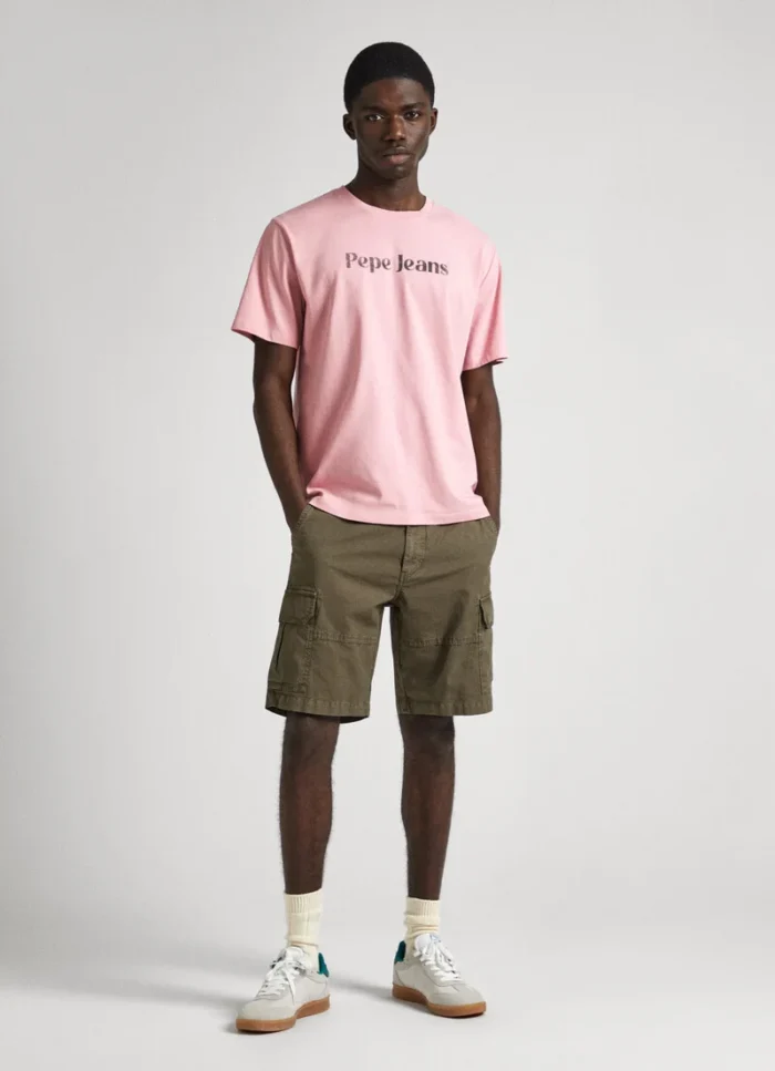 PEPE JEANS REGULAR FIT PRINT LOGO T-SHIRT - Image 3