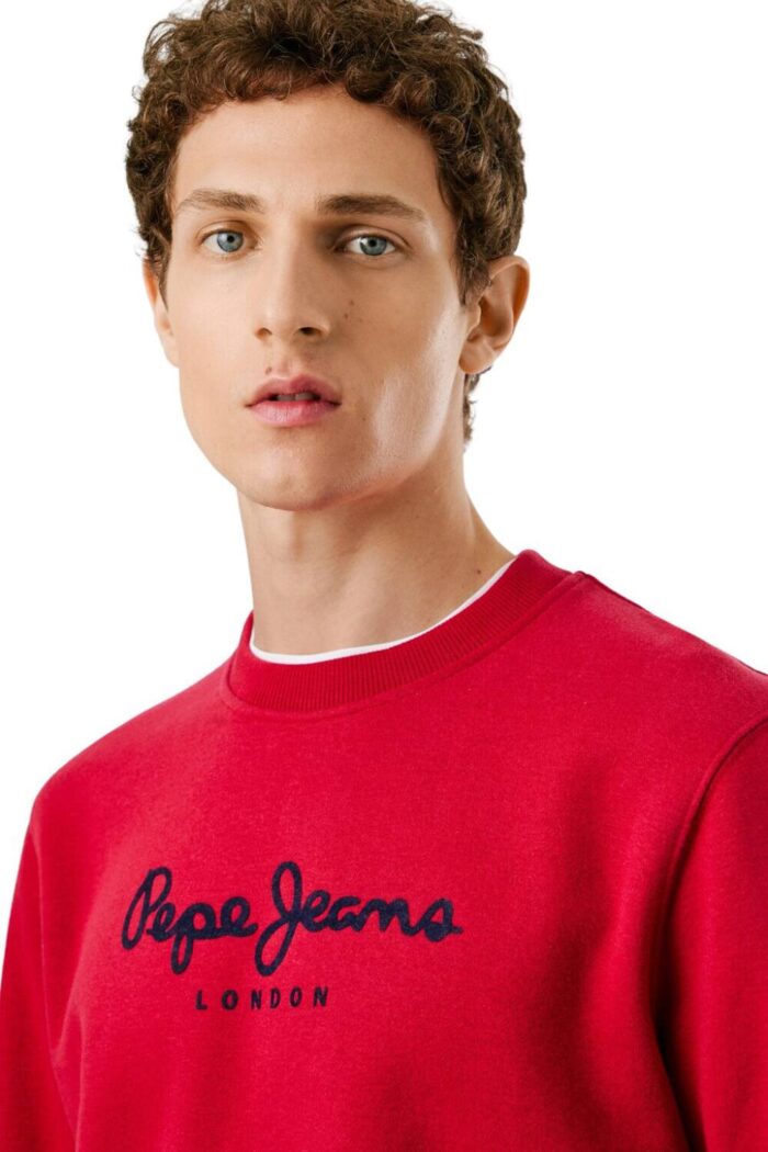 PEPE JEANS MENS SWEATER RED - Image 2