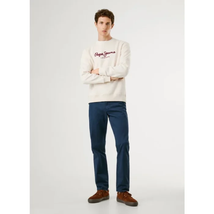 PEPE JEANS MENS SWEATER ECRU - Image 4