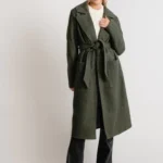 RUT&CIRCLE WOMANS SOPHIE LONG COAT