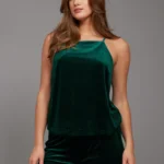 RUT&CIRCLE WOMANS TOP MILEY VELVET