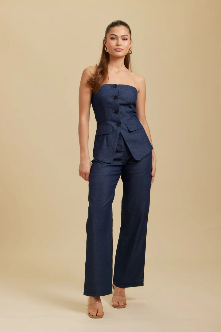 RUT-24-03-23-4191_720x RUT&CIRCLE WOMENS PHEOBE PANT BLUE DENIM - Image 1