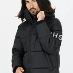 WHISTLER MENS DRIFT PUFFER JACKET BLACK