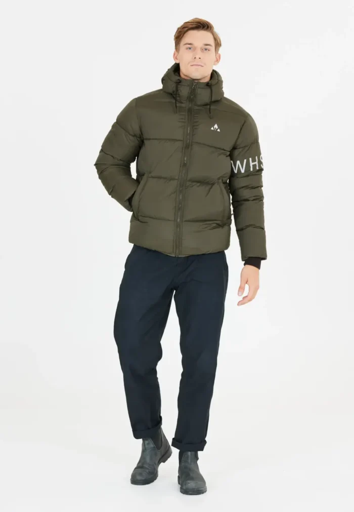 WHISTLER MENS DRIFT PUFFER JACKET BLACK INK - Image 4