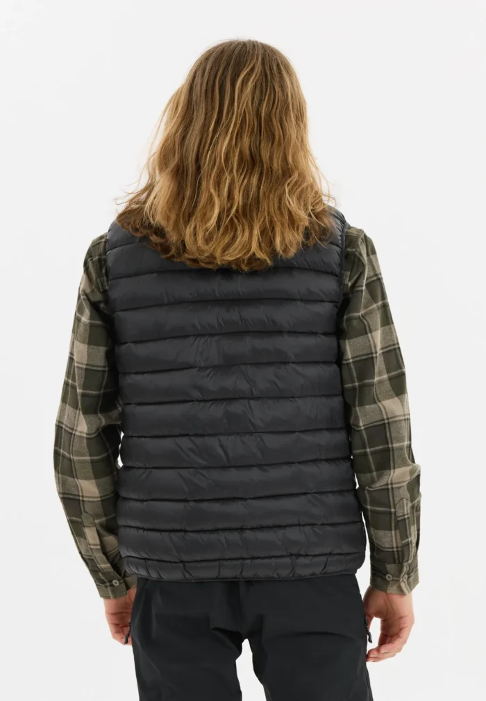 WHISTLER UNISEX ARUBI PUFFER VEST BLACK - Image 4