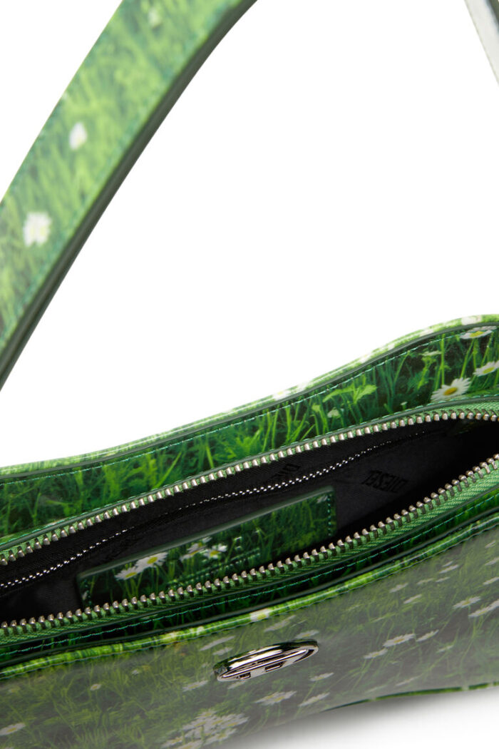 DIESEL Play-Glossy shoulder bag with print - Image 4