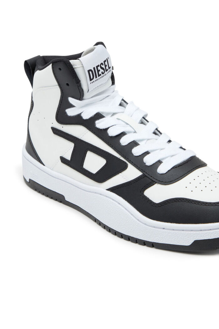 DIESEL S-Ukiyo-High-top sneakers in leather  v2 mid - Image 4