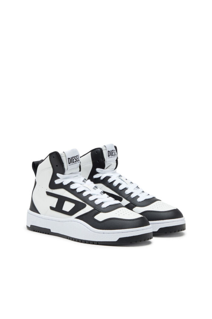 DIESEL S-Ukiyo-High-top sneakers in leather  v2 mid - Image 2
