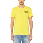 DIESEL MENS T-SHIRT YELLOW