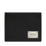 GUESS GENUINE LEATHER WALLET BLACK