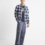 CELIO MENS SHIRT CAMULTO BLUE