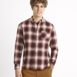 CELIO MENS SHIRT CAMULTO RED