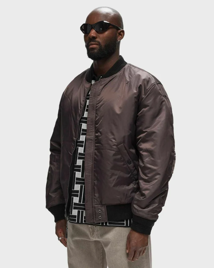 DIESEL Bomber in padded nylon with Oval D - Image 6