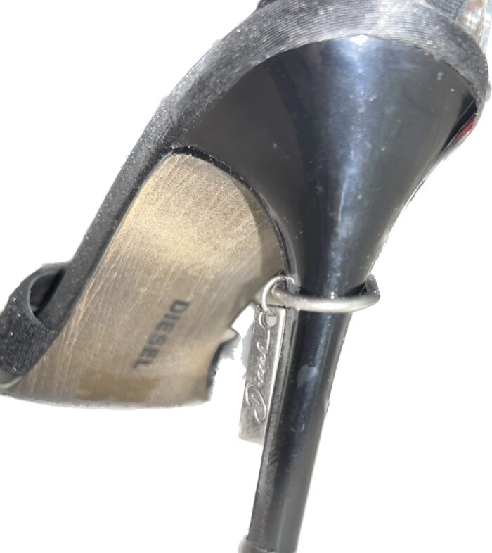 DIESEL WOMANS HEELS DISCO BLACK - Image 6