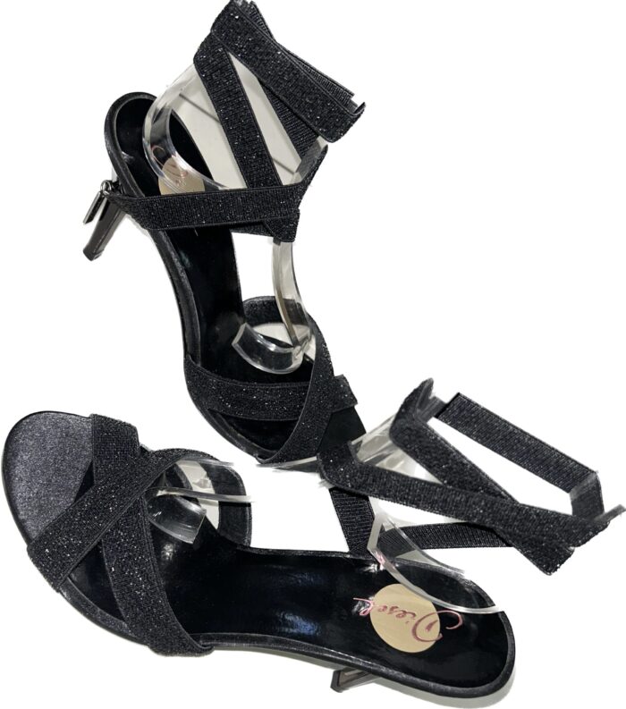 DIESEL WOMANS HEELS DISCO BLACK - Image 5