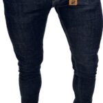 BACK2JEANS MENS DENIM PANTS DARK JEAN