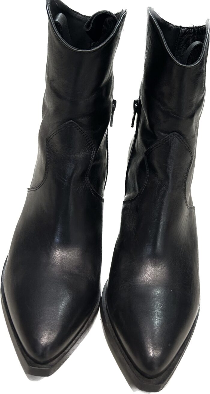 TALCO WOMAN LEATHER BOOTS PAPUA NERO - Image 5