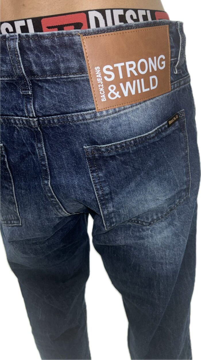 BACK2JEANS MENS JEANS BOYFRIEND M4 - Image 4