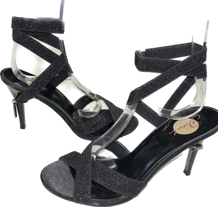 DIESEL WOMANS HEELS DISCO BLACK - Image 4