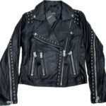 GOOSECRAFT GC HYDE BIKER SHEEP CLEAN BLACK