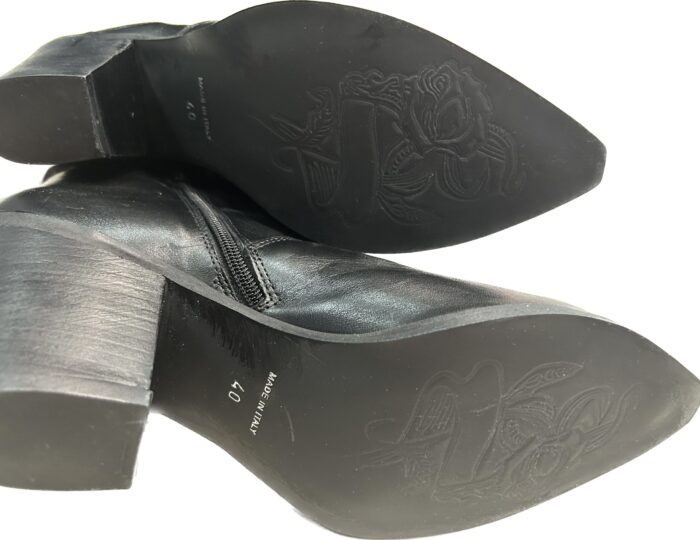 TALCO WOMAN LEATHER BOOTS PAPUA NERO - Image 6