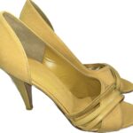 DIESEL WOMANS HEELS YELLOW FOREVER SUNNY