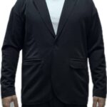 TWIN BLACK MENS BLAZER OVERSIZED BLACK