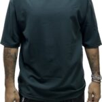 TWIN BLACK MENS OVERSIZED T-SHIRT GREEN