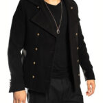 TWIN BLACK MENS COAT BLACK