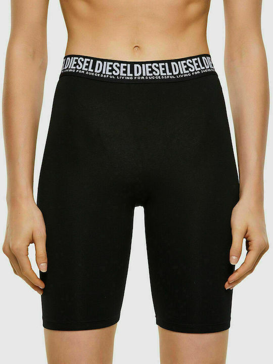 DIESEL WOMANS UFLB-FAUSTIN SHORTS BLACK - Image 1