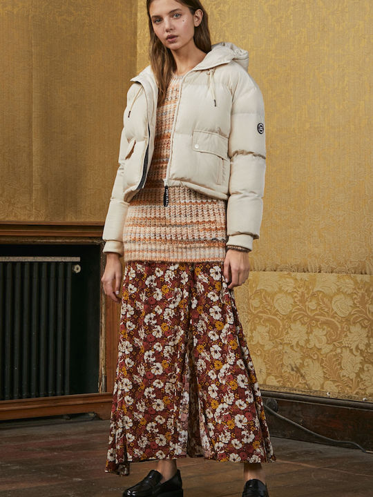 PEPE JEANS WOMANS PUFFER AMANDINE IVORY - Image 3