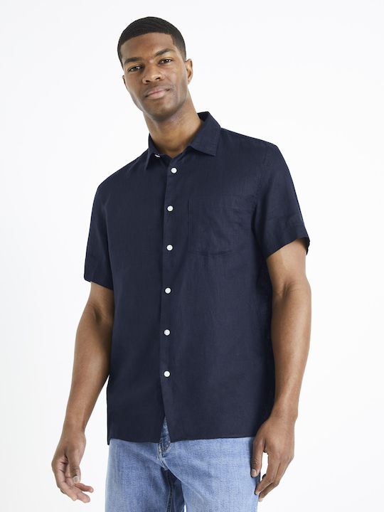 CELIO MENS SHIRT DARMALIN NAVY BLUE - Image 1