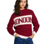 PEPE JEANS BURNT RED HILDA PULOVER