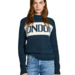 PEPE JEANS DULWICH BLUE  HILDA PULOVER