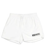 DIESEL Mid-length swim shorts with logo print  ken-37-d-box