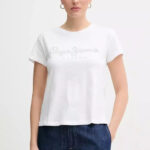 PEPE JEANS WOMANS T-SHIRT RYLEIGH WHITE
